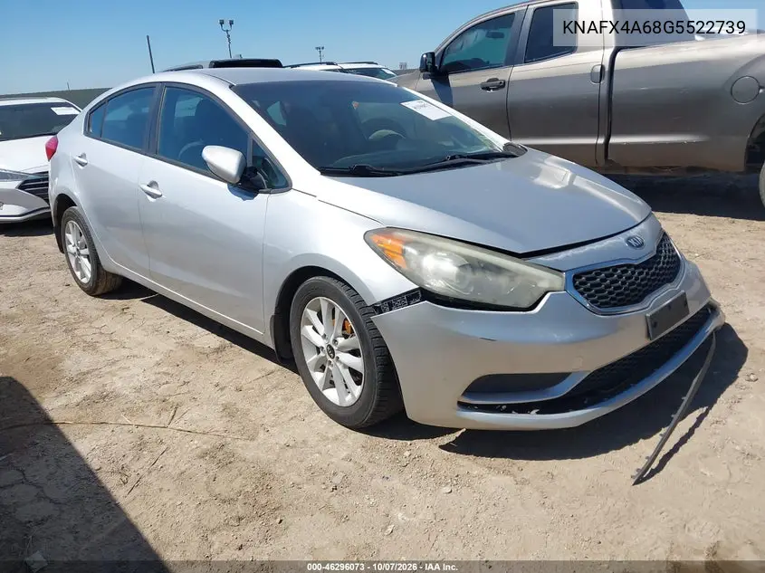 KIA FORTE 2016, VIN KNAFX4A68G5522739