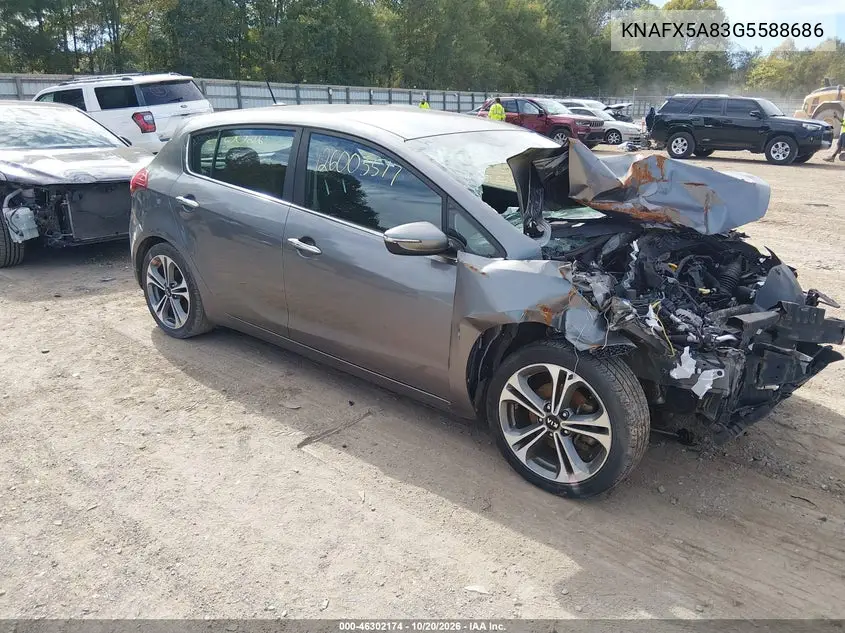 KIA FORTE 2016, VIN KNAFX5A83G5588686
