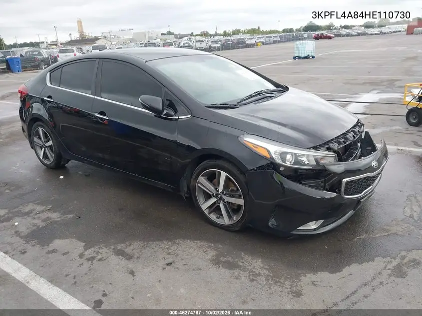 KIA FORTE 2017, VIN 3KPFL4A84HE110730