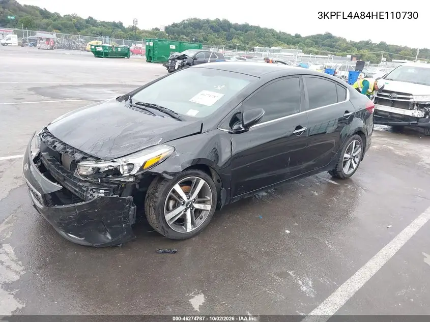 2017 KIA FORTE VIN 3KPFL4A84HE110730 — фото 2