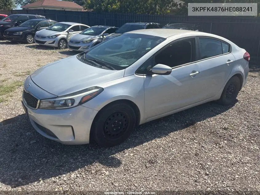 2017 KIA FORTE VIN 3KPFK4876HE088241 — фото 2