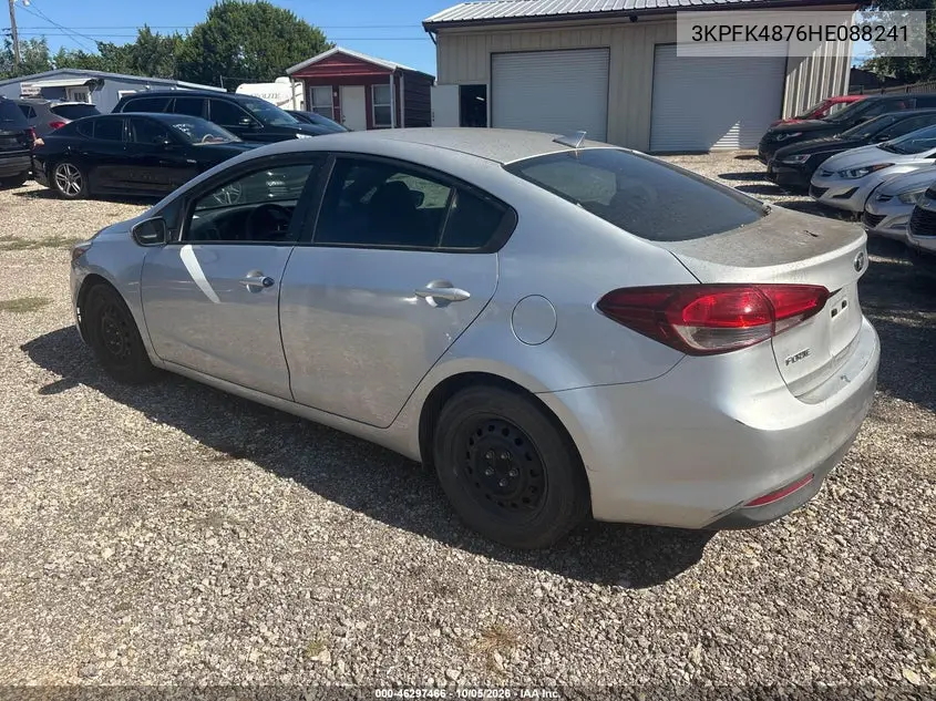 2017 KIA FORTE VIN 3KPFK4876HE088241 — фото 3