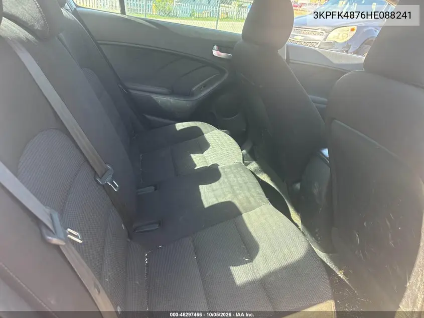 2017 KIA FORTE VIN 3KPFK4876HE088241 — фото 8