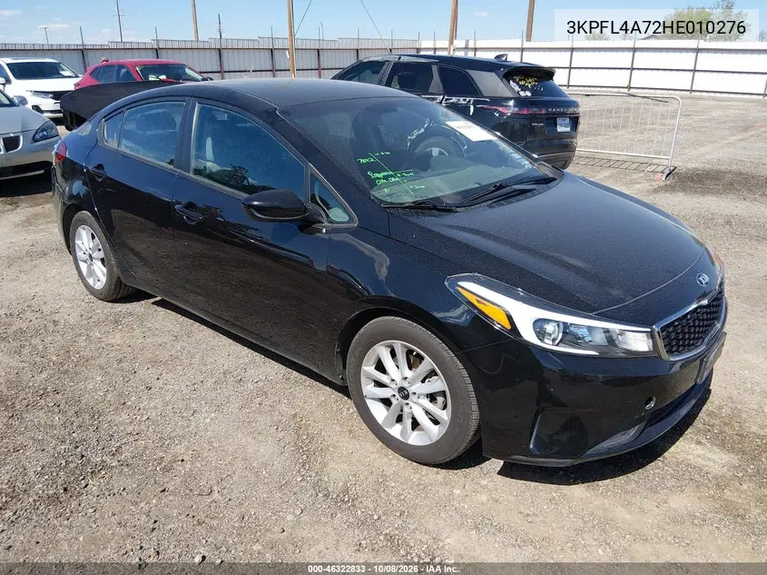 KIA FORTE 2017, VIN 3KPFL4A72HE010276