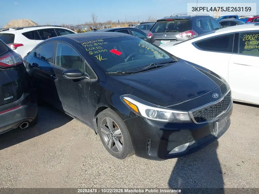 KIA FORTE 2018, VIN 3KPFL4A75JE263159