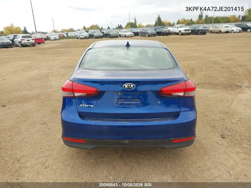 2018 KIA FORTE VIN 3KPFK4A72JE201415 — фото 16