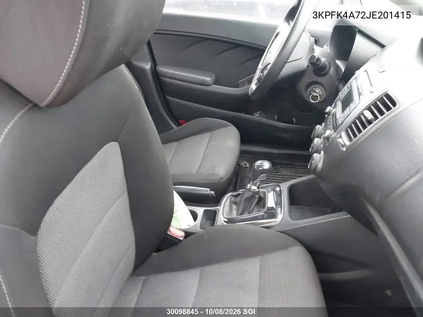 2018 KIA FORTE VIN 3KPFK4A72JE201415 — фото 5