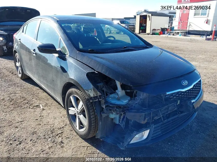 KIA FORTE 2018, VIN 3KPFL4A74JE269034