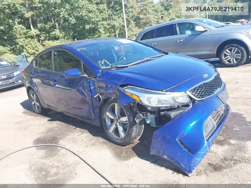 KIA FORTE 2018, VIN 3KPFL4A79JE219410