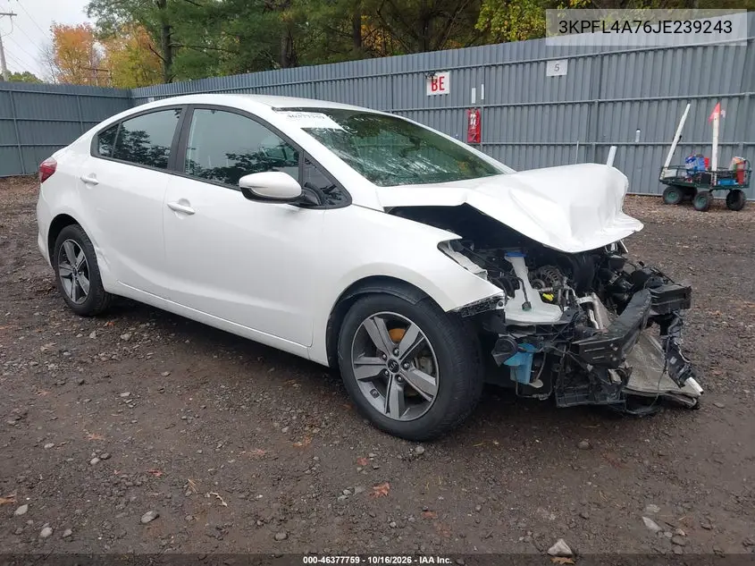 KIA FORTE 2018, VIN 3KPFL4A76JE239243
