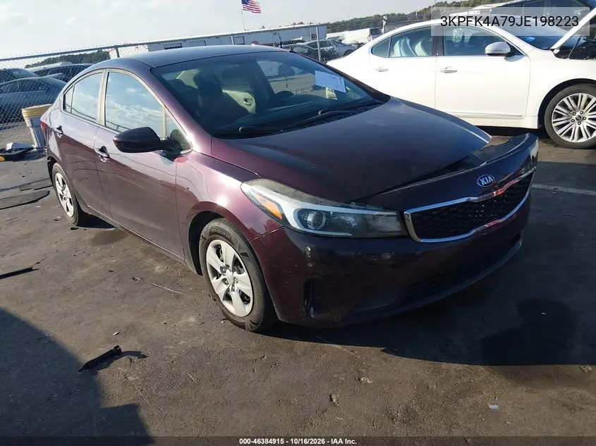 KIA FORTE 2018, VIN 3KPFK4A79JE198223