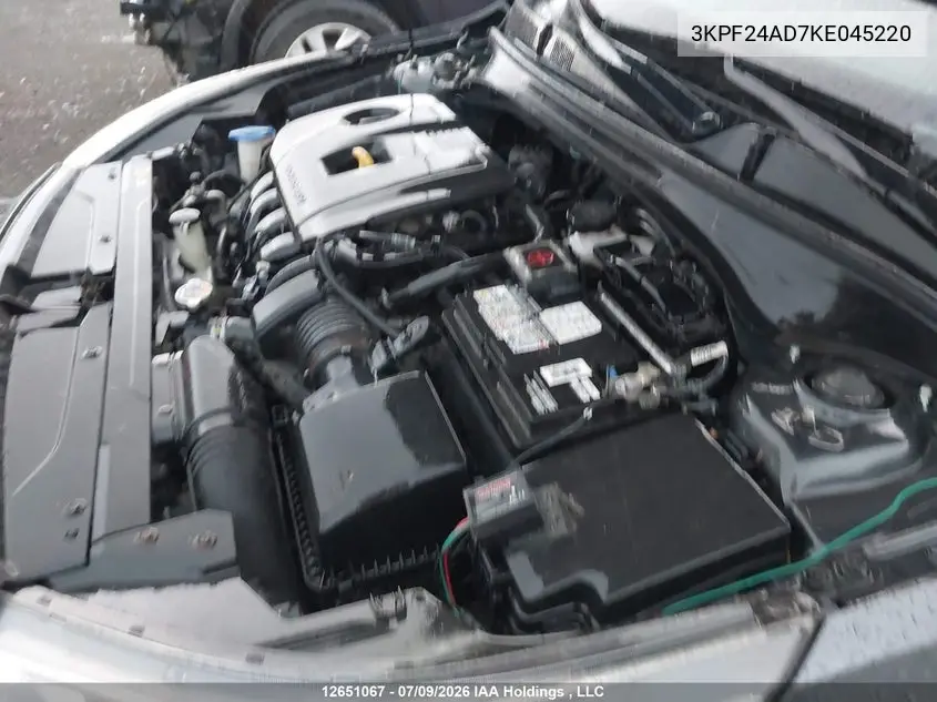 2019 KIA FORTE VIN 3KPF24AD7KE045220 — фото 10