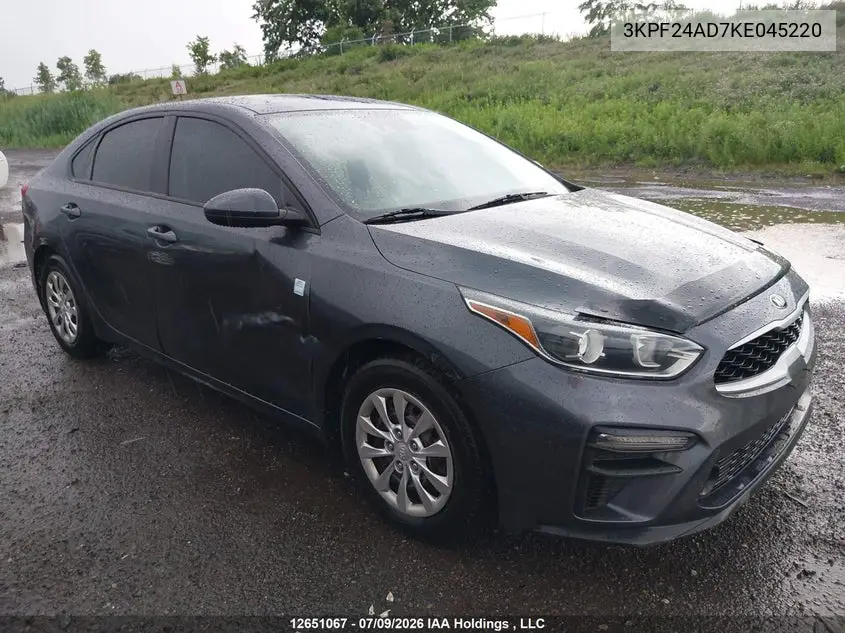 2019 KIA FORTE VIN 3KPF24AD7KE045220 — фото 13