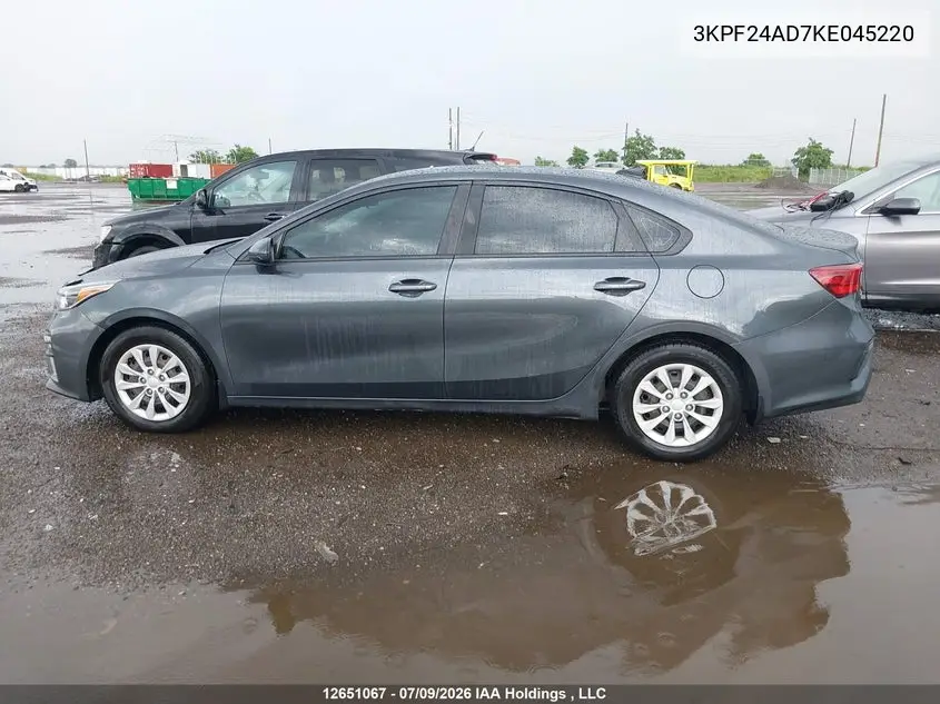 2019 KIA FORTE VIN 3KPF24AD7KE045220 — фото 14
