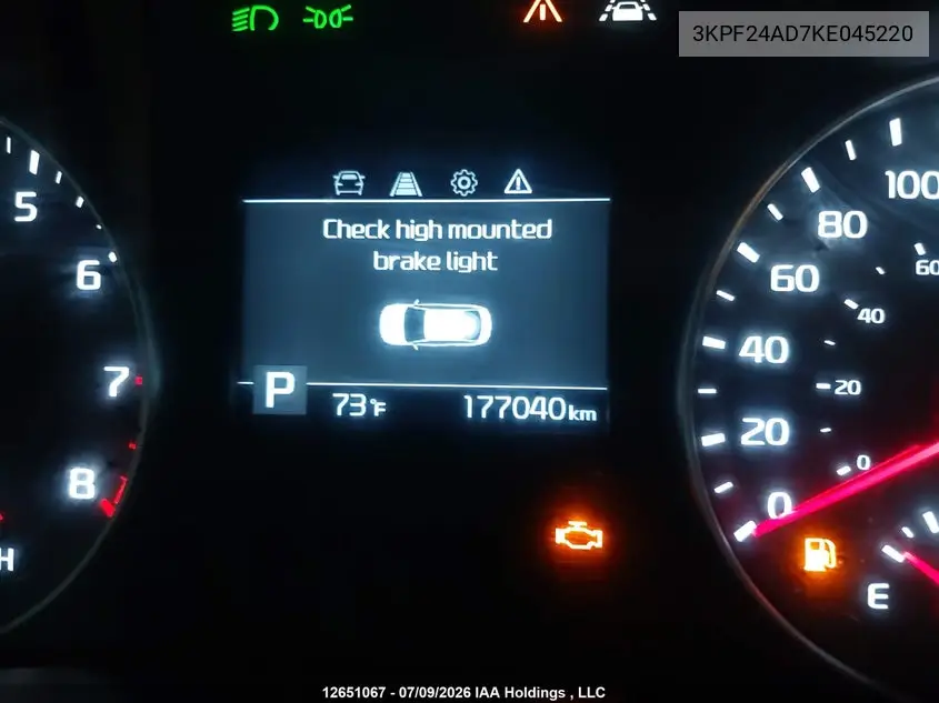 2019 KIA FORTE VIN 3KPF24AD7KE045220 — фото 15