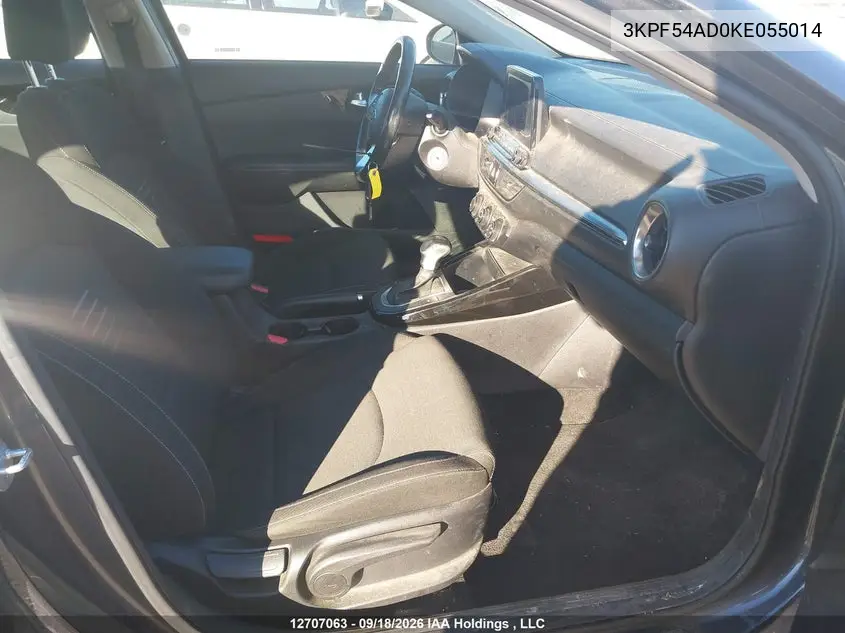 2019 KIA FORTE VIN 3KPF54AD0KE055014 — фото 5