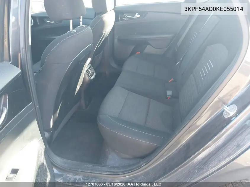 2019 KIA FORTE VIN 3KPF54AD0KE055014 — фото 8