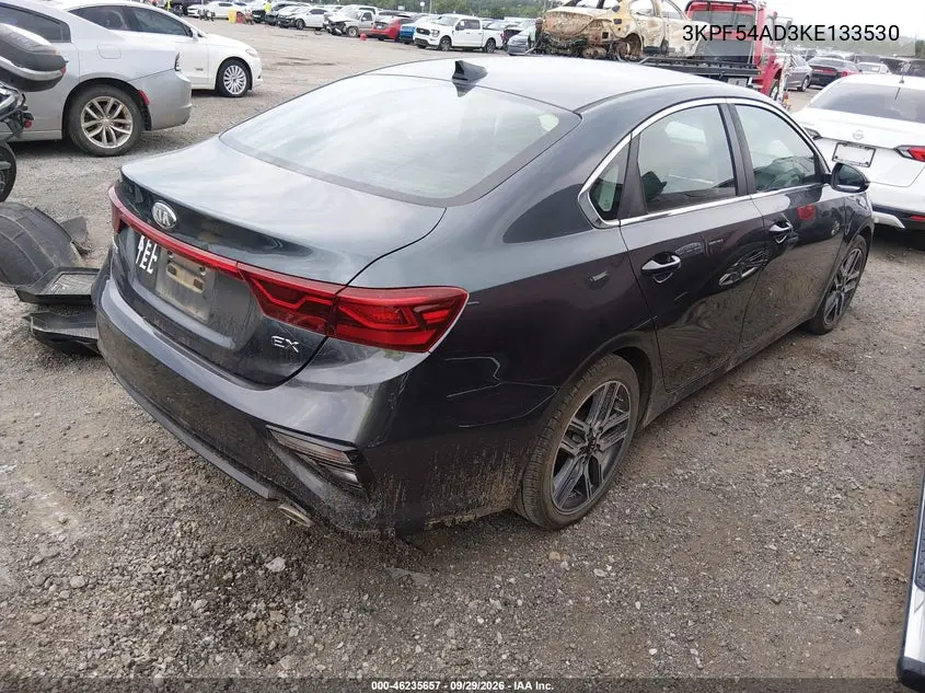 2019 KIA FORTE VIN 3KPF54AD3KE133530 — фото 4