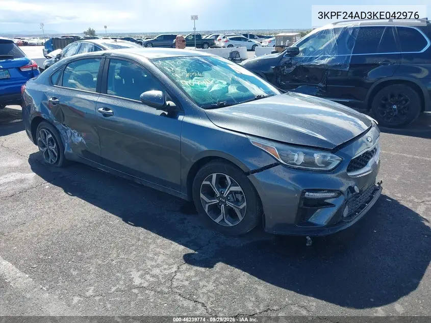 KIA FORTE 2019, VIN 3KPF24AD3KE042976