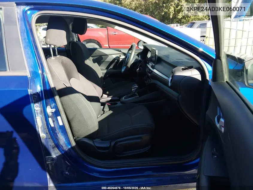 2019 KIA FORTE VIN 3KPF24AD3KE060071 — фото 5
