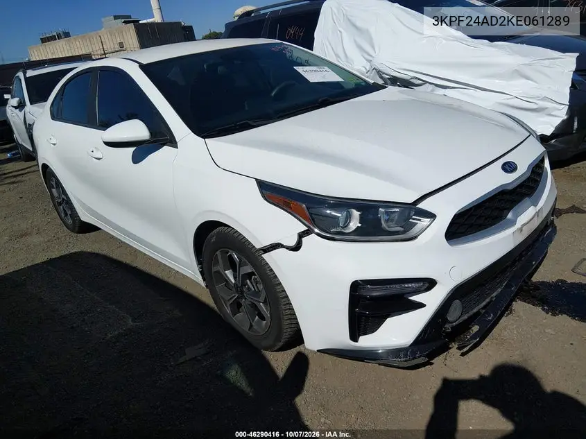 KIA FORTE 2019, VIN 3KPF24AD2KE061289