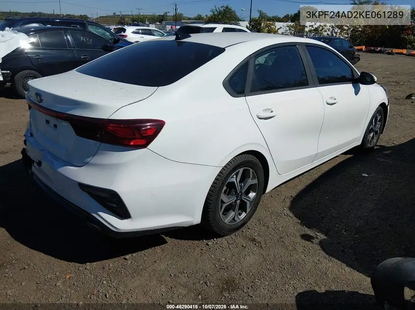 2019 KIA FORTE VIN 3KPF24AD2KE061289 — фото 4