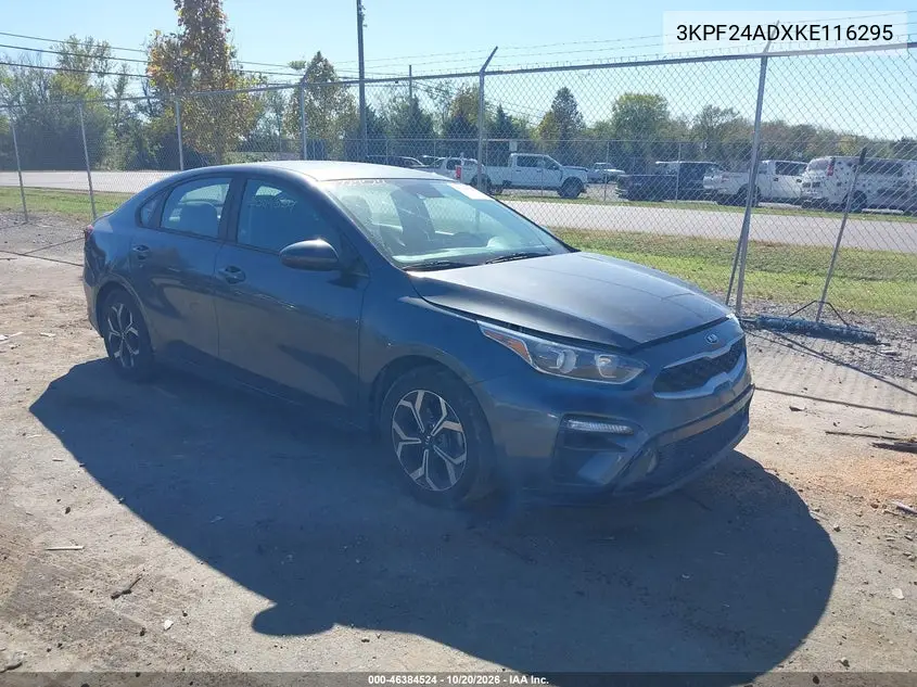 KIA FORTE 2019, VIN 3KPF24ADXKE116295