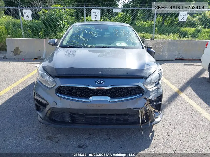 2020 KIA FORTE VIN 3KPF54AD5LE252469 — фото 12