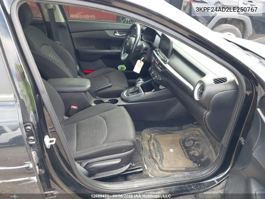 2020 KIA FORTE VIN 3KPF24AD2LE250767 — фото 5