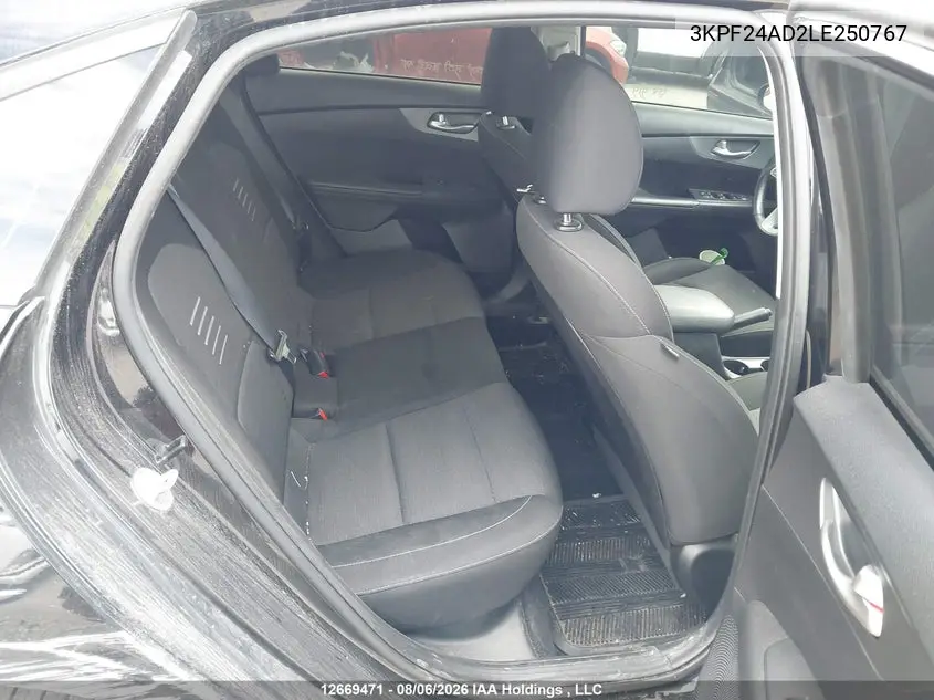 2020 KIA FORTE VIN 3KPF24AD2LE250767 — фото 8