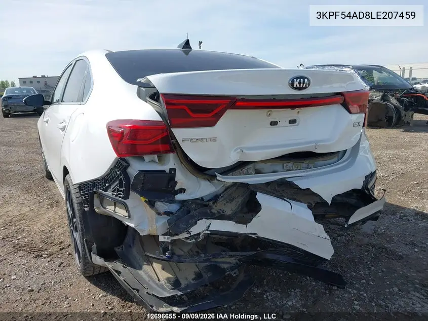 2020 KIA FORTE VIN 3KPF54AD8LE207459 — фото 6