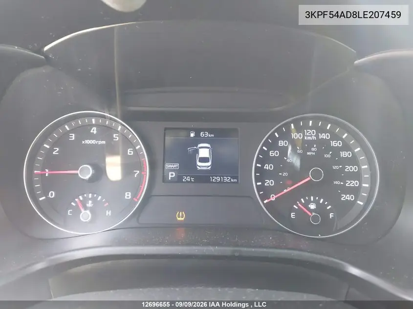 2020 KIA FORTE VIN 3KPF54AD8LE207459 — фото 7