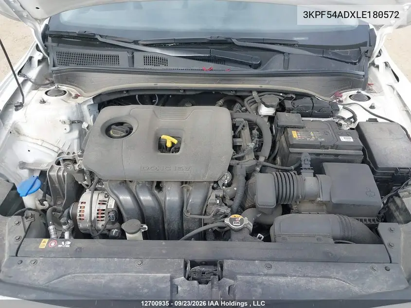 2020 KIA FORTE VIN 3KPF54ADXLE180572 — фото 11