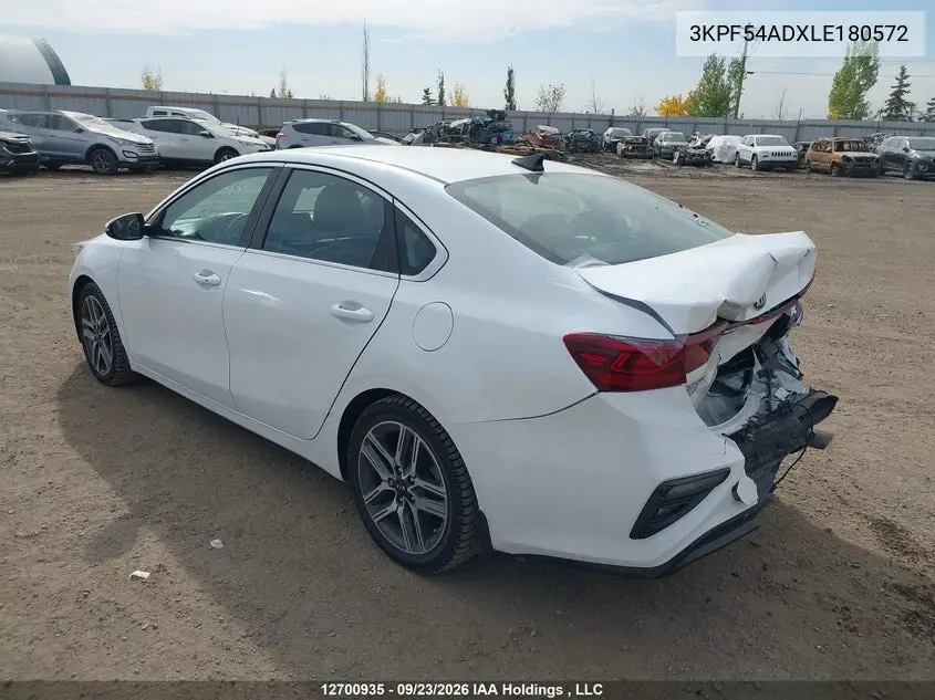 2020 KIA FORTE VIN 3KPF54ADXLE180572 — фото 4