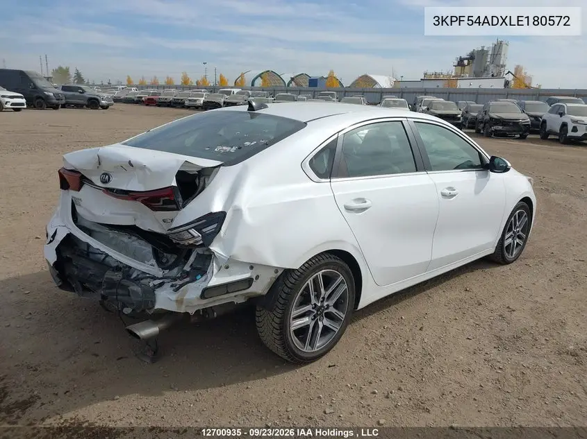 2020 KIA FORTE VIN 3KPF54ADXLE180572 — фото 5
