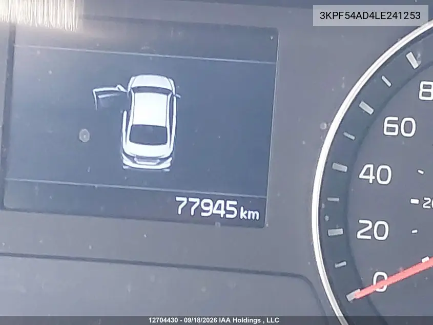 2020 KIA FORTE VIN 3KPF54AD4LE241253 — фото 14