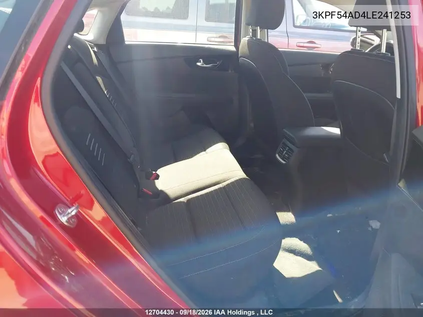 2020 KIA FORTE VIN 3KPF54AD4LE241253 — фото 8