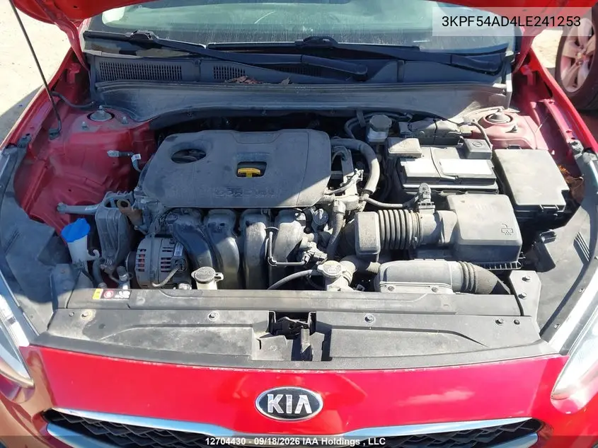 2020 KIA FORTE VIN 3KPF54AD4LE241253 — фото 9