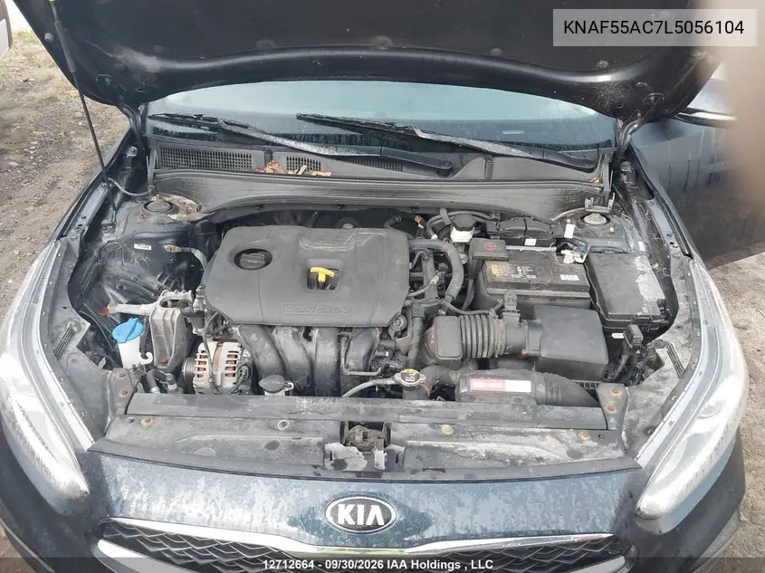 2020 KIA FORTE VIN KNAF55AC7L5056104 — фото 10