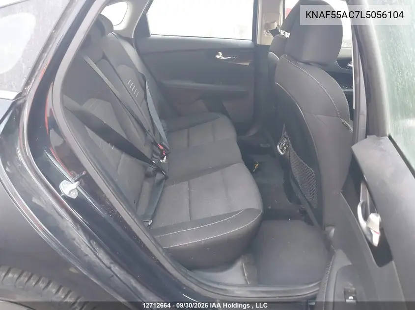 2020 KIA FORTE VIN KNAF55AC7L5056104 — фото 8