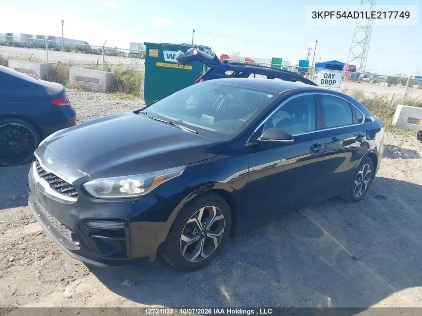 2020 KIA FORTE VIN 3KPF54AD1LE217749 — фото 14