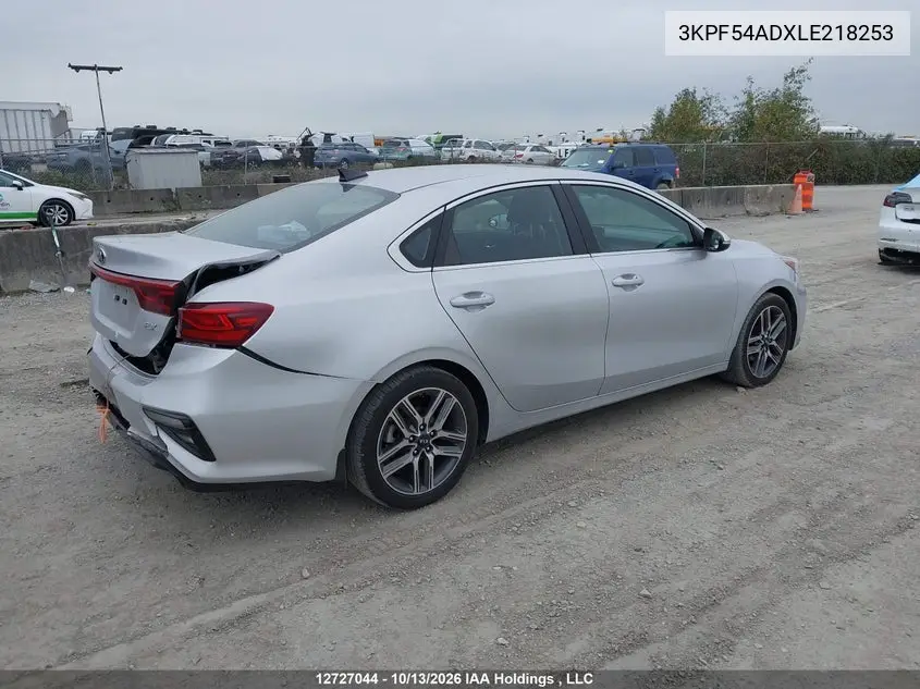 2020 KIA FORTE VIN 3KPF54ADXLE218253 — фото 4