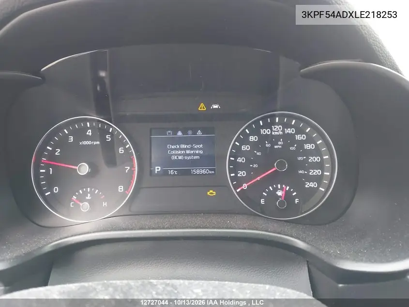 2020 KIA FORTE VIN 3KPF54ADXLE218253 — фото 7