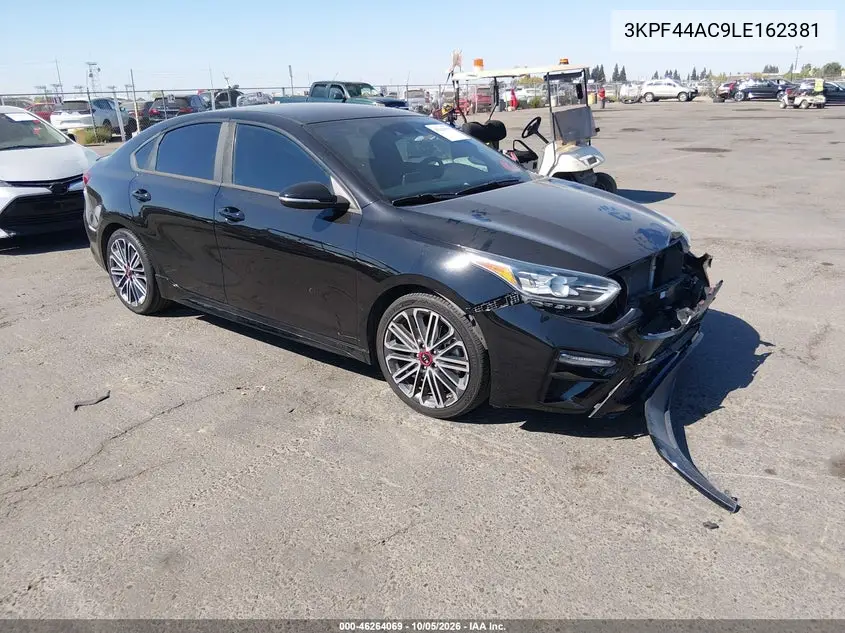 KIA FORTE 2020, VIN 3KPF44AC9LE162381