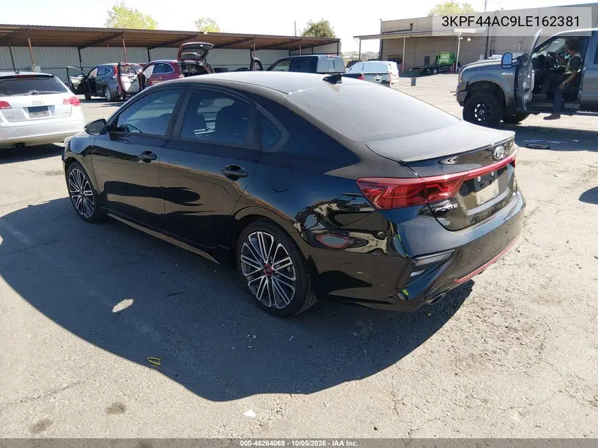 2020 KIA FORTE VIN 3KPF44AC9LE162381 — фото 3
