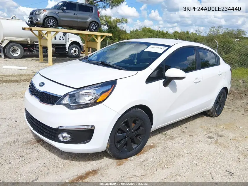 2020 KIA FORTE VIN 3KPF24AD0LE234440 — фото 2
