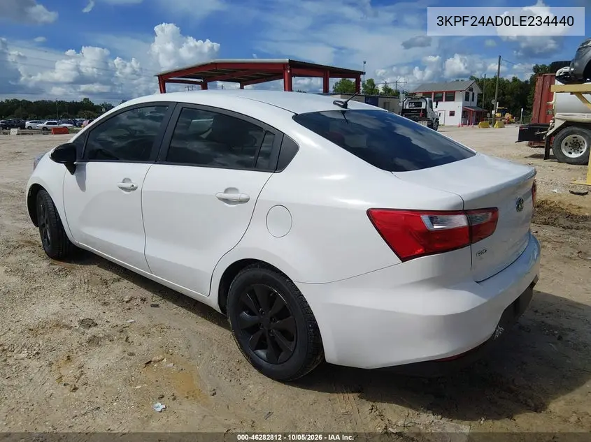 2020 KIA FORTE VIN 3KPF24AD0LE234440 — фото 3