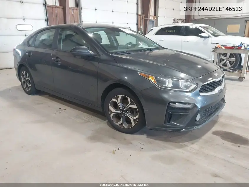 KIA FORTE 2020, VIN 3KPF24AD2LE146523