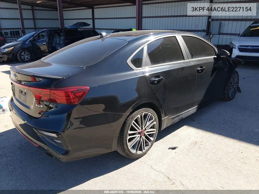 2020 KIA FORTE VIN 3KPF44AC6LE227154 — фото 4