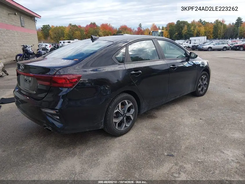 2020 KIA FORTE VIN 3KPF24AD2LE223262 — фото 4